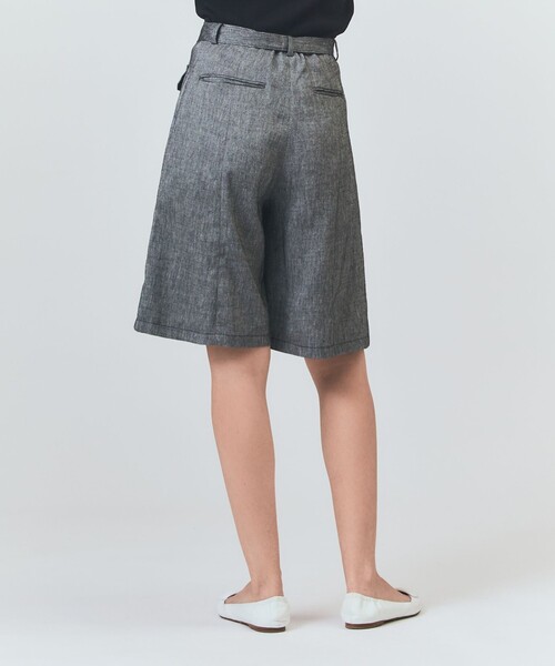 GRACE CLASS（グレースクラス）の「リネンデニムライクパンツ（デニムパンツ・レディース・ブラック/ベージュ・36/38）」の11枚目の写真