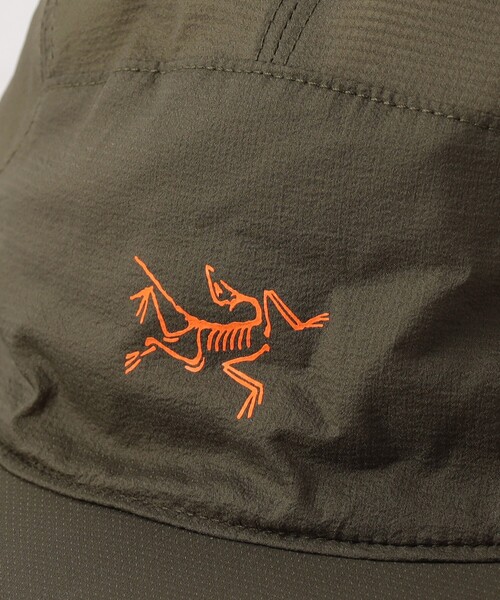 ARC'TERYX（アークテリクス）の「ARC'TERYX/アークテリクス Aerios 5 Panel Cap（キャップ・メンズ・その他9/ブラック/オリーブ・LARGE）」の9枚目の写真