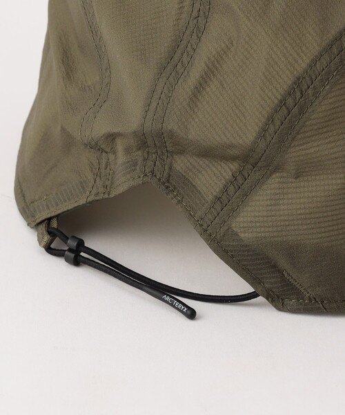 ARC'TERYX（アークテリクス）の「ARC'TERYX/アークテリクス Aerios 5 Panel Cap（キャップ・メンズ・その他9/ブラック/オリーブ・LARGE）」の7枚目の写真