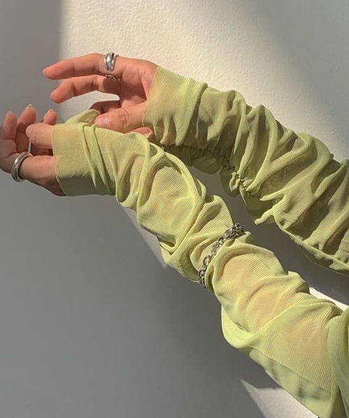 Vipoa(ヴィポア)の「ワンカラーシンプル シアートップス(Tシャツ/カットソー・レディース・ホワイト/ライトグリーン/ピンク/ブラック/ライトブルー・FREE)」の18枚目の写真