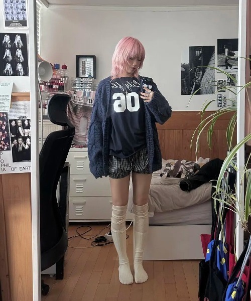 BLACKUP（ブラックアップ）の「[MADE] プリピーボートネックプリント半袖Tシャツ（Tシャツ/カットソー・レディース・ホワイト/チャコール/ネイビー・FREE）」の8枚目の写真