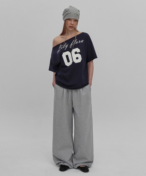 BLACKUP（ブラックアップ）の「[MADE] プリピーボートネックプリント半袖Tシャツ（Tシャツ/カットソー・レディース・ホワイト/チャコール/ネイビー・FREE）」の15枚目の写真