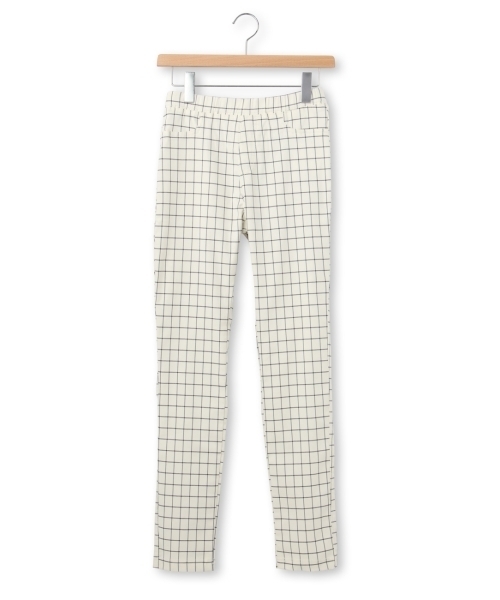 HusHusH（ハッシュアッシュ）の「ハイパーストレッチ裏起毛スキニーパンツ（その他パンツ・レディース・ベージュ/ネイビー/ブルー/ホワイト系1/ホワイト/ブラック・01/03/02/04）」の3枚目の写真