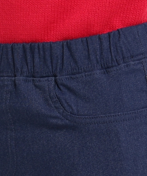 HusHusH（ハッシュアッシュ）の「ハイパーストレッチ裏起毛スキニーパンツ（その他パンツ・レディース・ベージュ/ネイビー/ブルー/ホワイト系1/ホワイト/ブラック・01/03/02/04）」の10枚目の写真