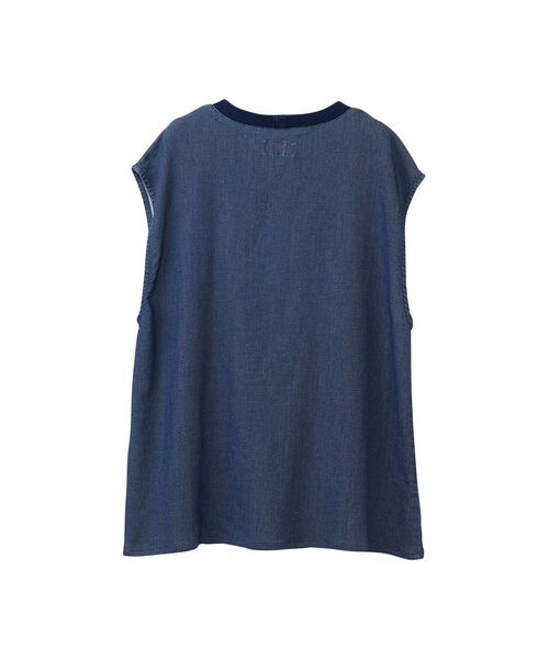 HYSTERIC GLAMOUR(ヒステリックグラマー)の「MULTIHYSTERIC WOMAN ワンピース(ワンピース・レディース・ライトインディゴブルー・FREE)」の2枚目の写真