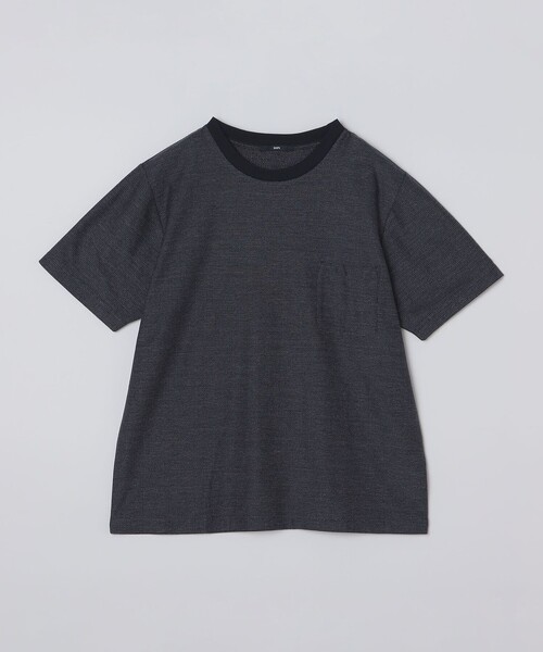 SHIPS(シップス)の「SHIPS: ジャカード マイクロ ボーダー Tシャツ(Tシャツ/カットソー・メンズ・グリーン/ネイビー/ライトグレー・SMALL/X-LARGE/LARGE/MEDIUM)」の17枚目の写真