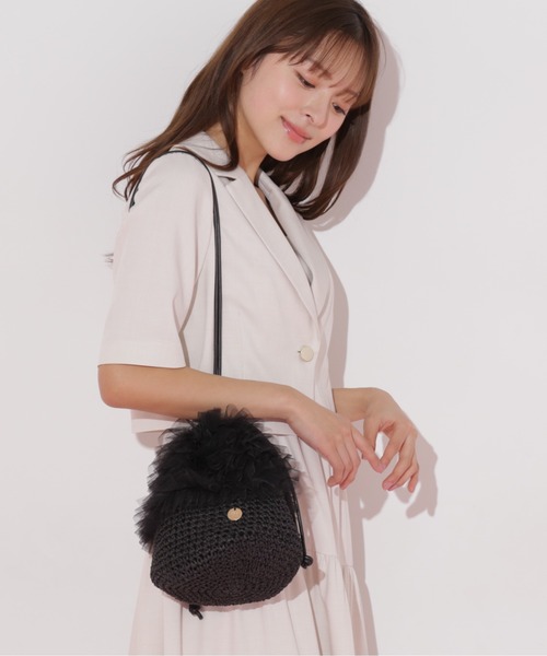 ショルダーバッグ・ポシェット JILLSTUART [NEW PAPER] CANVAS BUCKET BAG M BBH4084 JILLSTUART [NEW PAPER] CANVAS BUCKET BAG M BBH4084