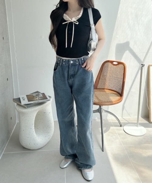 Ada.（エイダ）の「レイヤード風 カットソー トップス