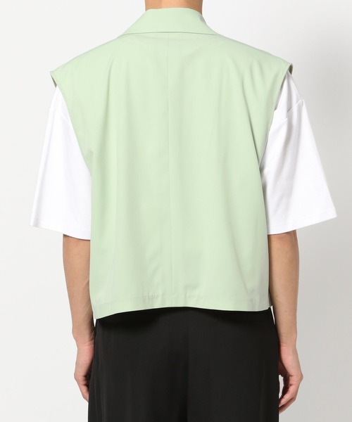 HARE（ハレ）の「【SET UP対応】ベルトショートベスト(HARE)（ベスト・メンズ・グリーン/グレー/ブラック・FREE）」の20枚目の写真