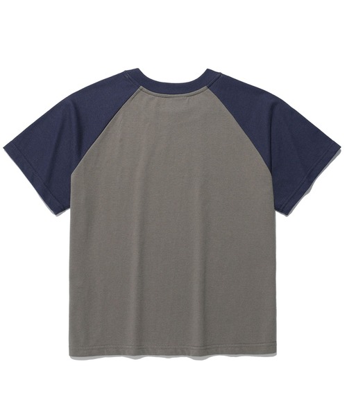 tシャツ A'GEM/9 × .kom 「ISTKUNST/イストクンスト」 STAR BABY CROP RAGLAN TEE/スター ベイビー ク A'GEM/9 × .kom 『ISTKUNST/イストクンスト』 STAR BABY CROP