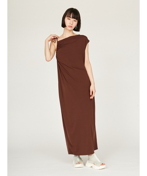 emmi アシンメトリーカットワンピース セール】アシンメトリーカットワンピース（ワンピース）｜emmi