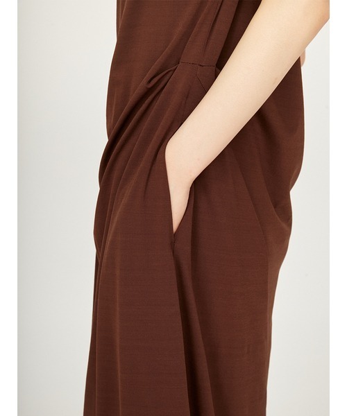 emmi（エミ）の「アシンメトリーカットワンピース（ワンピース・レディース・ブラック/ブラウン/イエロー・0/1）」の20枚目の写真