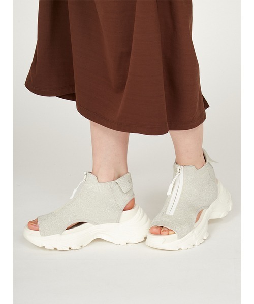 emmi（エミ）の「アシンメトリーカットワンピース（ワンピース・レディース・ブラック/ブラウン/イエロー・0/1）」の21枚目の写真