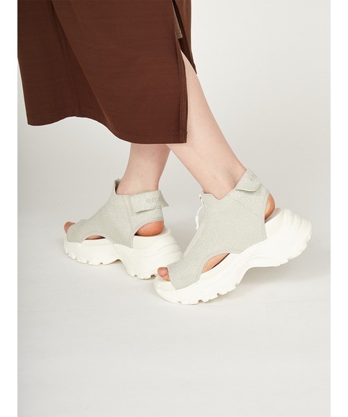 emmi（エミ）の「アシンメトリーカットワンピース（ワンピース・レディース・ブラック/ブラウン/イエロー・0/1）」の22枚目の写真