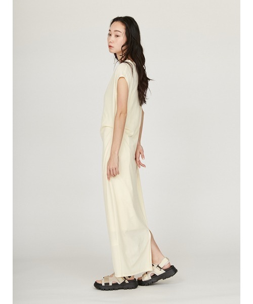 emmi アシンメトリーカットワンピース emmi ワンピース アシンメトリーカットワンピース : ZOZOTOWN