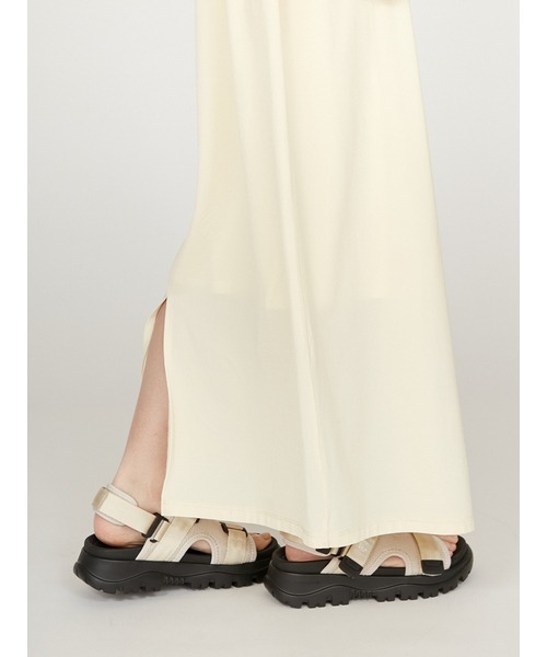 emmi（エミ）の「アシンメトリーカットワンピース（ワンピース・レディース・ブラック/ブラウン/イエロー・0/1）」の5枚目の写真