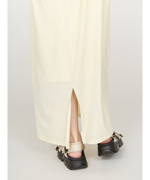 emmi（エミ）の「アシンメトリーカットワンピース（ワンピース・レディース・ブラック/ブラウン/イエロー・0/1）」の6枚目の写真