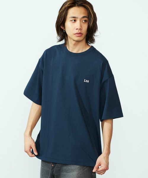 セール】Lee/リー バンダナバックプリントTシャツ/ルーズ
