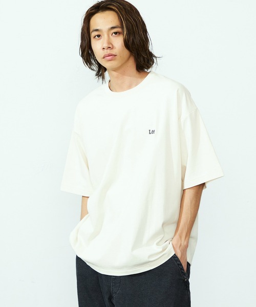 Lee Tシャツ 3枚セット Lee tシャツ 「Lee」バック3連ロゴプリントT メンズ