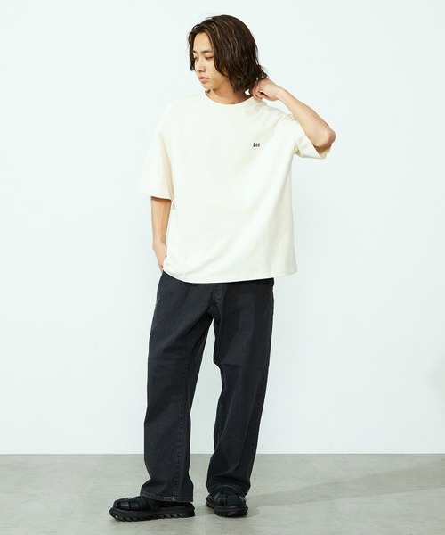 セール】Lee/リー バンダナバックプリントTシャツ/ルーズ