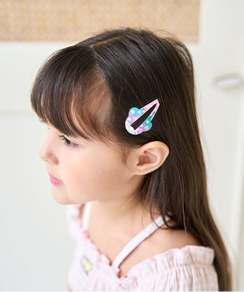 Lycee mine(リセマイン)の「アイスヘアクリップ2Pセット(バレッタ/ヘアクリップ・キッズ・イエロー/ピンク/ラベンダー/マジェンタ/オレンジ・F)」の13枚目の写真
