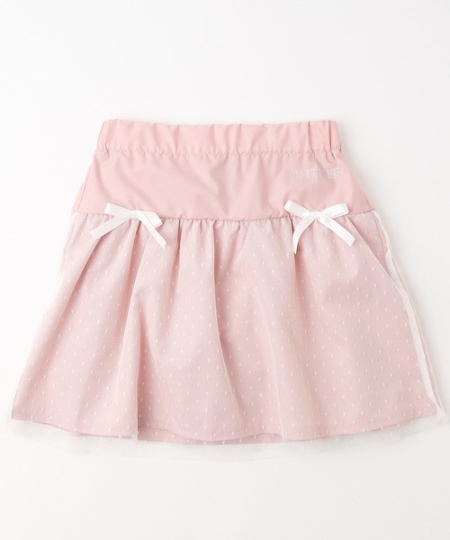 URBAN CHERRY（アーバンチェリー）の「【CHIPIE/シピ】チュールドッキングリボンミニスカート（スカート・キッズ・ピンク/ブラック/ブルー・110cm/120cm/140cm/150cm/130cm）」の5枚目の写真