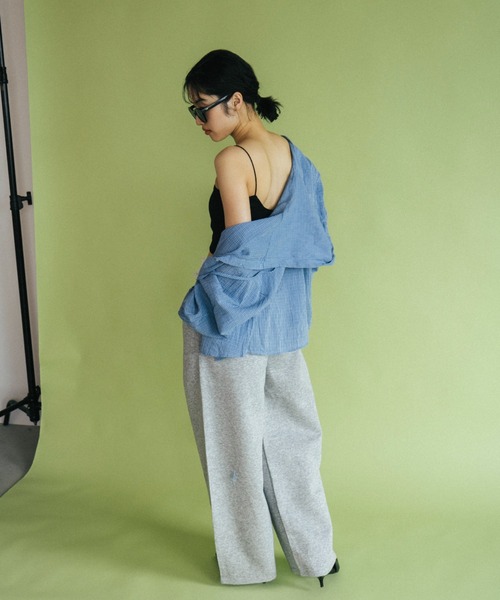 duei（デュイ）の「チェックフーディーシャツ（シャツ/ブラウス・レディース・ブルー/ホワイト・FREE）」の22枚目の写真