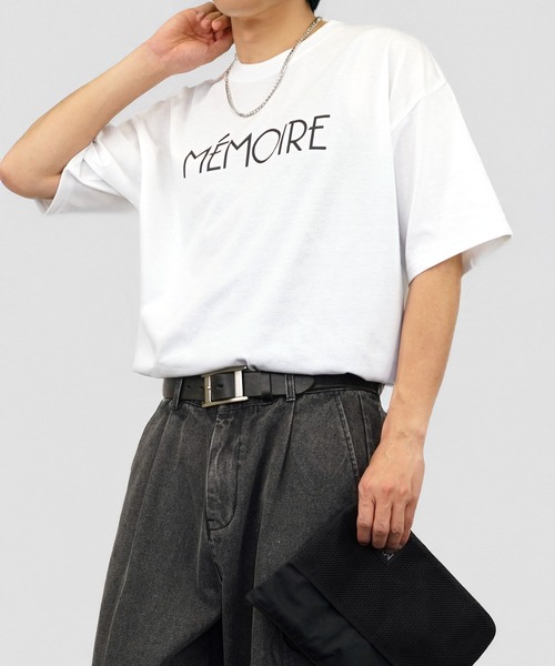 2枚セット✨️ 45R プリント Tシャツ コットン カットソー 半袖 黄 茶 セール】オールジェンダー 半袖 バック プリント グラフィック T
