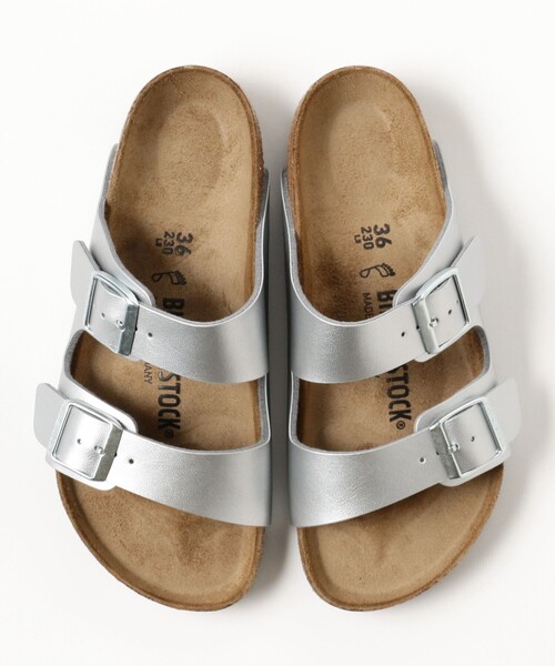 Birkenstock ビルケンシュトック フロリダ シルバー サンダル 39