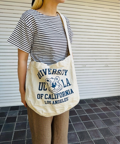 HOUSTON(ヒューストン)の「HOUSTON / NEWS PAPER BAG(UCLA/YALE)(ショルダーバッグ・メンズ・その他4/その他1/その他2/その他3・ONESIZE)」の10枚目の写真