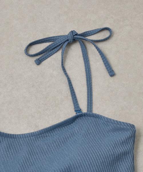 COLONY 2139(コロニートゥーワンスリーナイン)の「スリット2wayワンピース(水着・レディース・ホワイト/ブルー・FREE)」の6枚目の写真