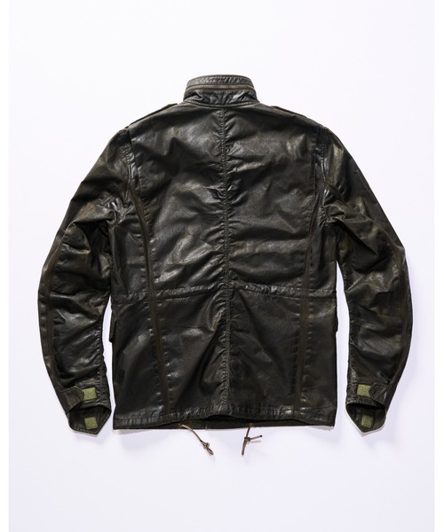 wjk（ダヴルジェイケイ）の「oild vintage M66（ミリタリージャケット・メンズ・ブラック/カーキ・SMALL/MEDIUM/LARGE/X-LARGE）」の18枚目の写真