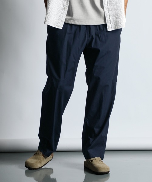 The DUFFER of ST.GEORGE（ザダファーオブセントジョージ）の「JAMES FABRIC EASY PANTS：ジェームスファブリック リラックス イージーパンツ（その他パンツ・メンズ・ネイビー/グレー・SMALL/X-LARGE/LARGE/MEDIUM）」の5枚目の写真