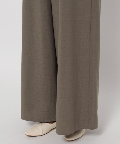 GLOBAL WORK（グローバルワーク）の「イージーケアワイドサロペ/323347（サロペット/オーバーオール・レディース・スミクロ/モカ/ライトグレー・LARGE/MEDIUM）」の20枚目の写真