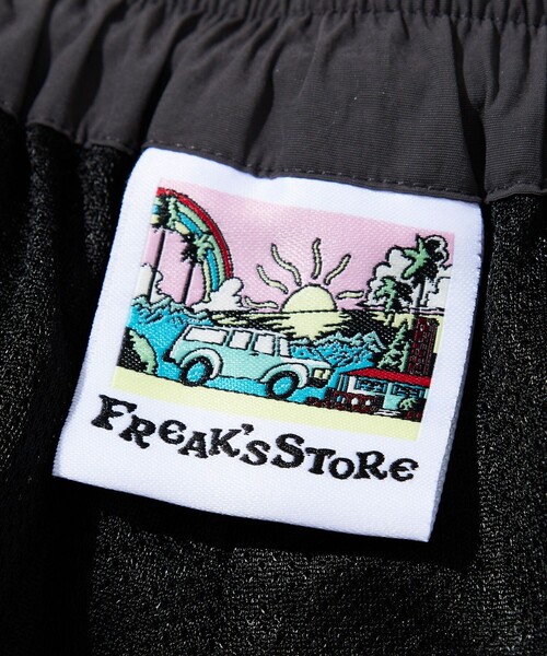 FREAK'S STORE（フリークスストア）の「FREAK’S STORE/フリークスストア 【Beach & Festival】撥水ナイロン イージーボードショーツ 水陸両用（その他パンツ・メンズ・ブラック/ブラック系その他/チャコールグレー/ベージュ/オリーブ/レオパード/その他1・SMALL/MEDIUM/LARGE）」の18枚目の写真
