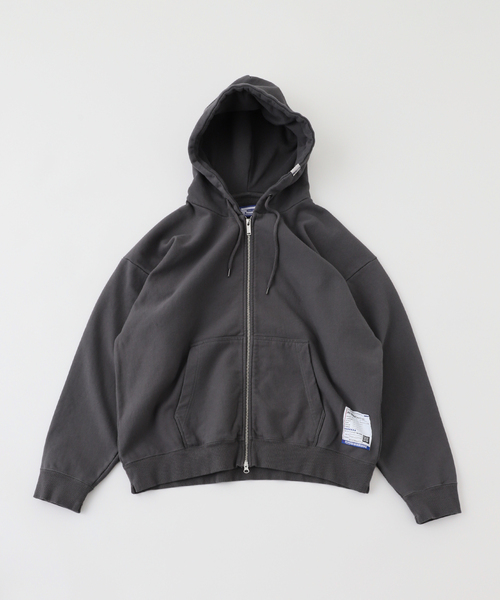 BAYCREW'S DEPO(ベイクルーズデポ)の「IN STRU(MEN-TAL) / インストルメンタル FRENCH TERRY ZIP PARKA(パーカー・メンズ・ブラウン/ブラック/チャコールグレー・44/48/46)」の3枚目の写真