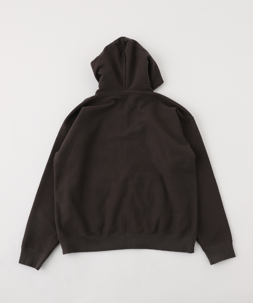BAYCREW'S DEPO(ベイクルーズデポ)の「IN STRU(MEN-TAL) / インストルメンタル FRENCH TERRY ZIP PARKA(パーカー・メンズ・ブラウン/ブラック/チャコールグレー・44/48/46)」の4枚目の写真