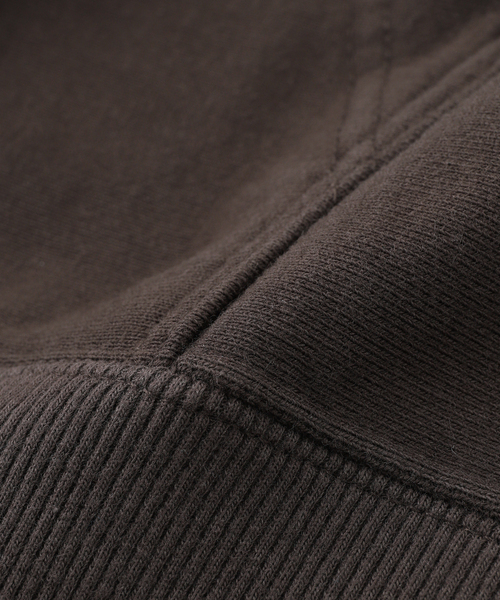 BAYCREW'S DEPO(ベイクルーズデポ)の「IN STRU(MEN-TAL) / インストルメンタル FRENCH TERRY ZIP PARKA(パーカー・メンズ・ブラウン/ブラック/チャコールグレー・44/48/46)」の10枚目の写真