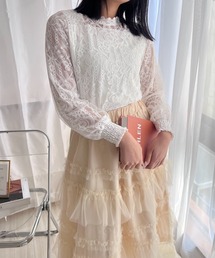 merrylatte | 総レースブラウス(シャツ/ブラウス)