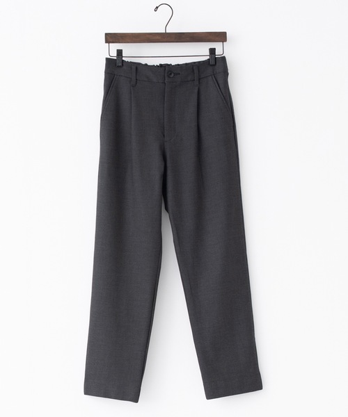 RYU(リュー)の「gabardine tapered slacks(スラックス・メンズ・ダークネイビー/ダークグレー・2/4/3/1)」の9枚目の写真
