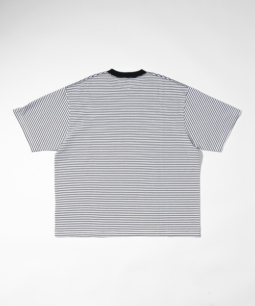 MLB（メジャーリーグベースボール）の「FREAK’S STORE/フリークスストア MLB ピンボーダー TEE（Tシャツ/カットソー・メンズ・ブラック/ブルー/ブラウン/ホワイト・LARGE/MEDIUM）」の11枚目の写真