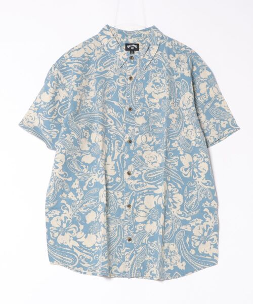 BILLABONG(ビラボン)の「BILLABONG メンズ CORDOBA SS 半袖シャツ 【2025年夏モデル】/ビラボン総柄半袖シャツ(シャツ/ブラウス・メンズ・サンドベージュ/ブルー系その他・MEDIUM/X-LARGE/LARGE)」の2枚目の写真