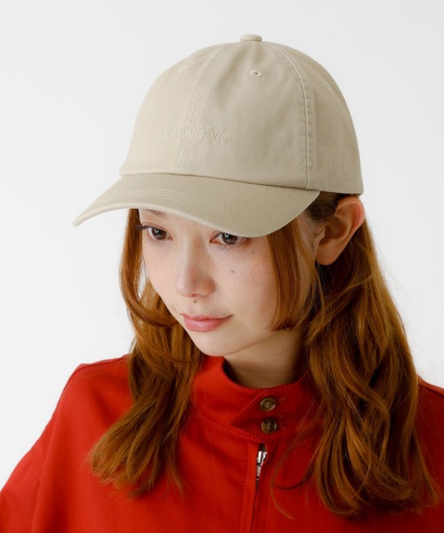 FRUIT OF THE LOOM（フルーツオブザルーム）の「【FRUIT OF THE LOOM/フルーツ・オブ・ザ・ルーム】ロゴキャップ/コットン/ロゴ/ヴィンテージ感/80972500【WEB限定】（キャップ・レディース・ブルー/チャコールグレー/ブラウン/ベージュ/グリーン/ピンク・フリー）」の4枚目の写真