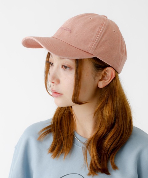 FRUIT OF THE LOOM（フルーツオブザルーム）の「【FRUIT OF THE LOOM/フルーツ・オブ・ザ・ルーム】ロゴキャップ/コットン/ロゴ/ヴィンテージ感/80972500【WEB限定】（キャップ・レディース・ブルー/チャコールグレー/ブラウン/ベージュ/グリーン/ピンク・フリー）」の6枚目の写真