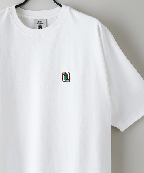 JEANS MATE(ジーンズメイト)の「【DESERT SPORTSWEAR:デザートスポーツウェア】ワンポイント 刺繍 Tシャツ(Tシャツ/カットソー・メンズ・ホワイト/ブラウン/ピンク/スミクロ/ブラック/サックスブルー/アイボリー・X-LARGE/MEDIUM/LARGE)」の13枚目の写真