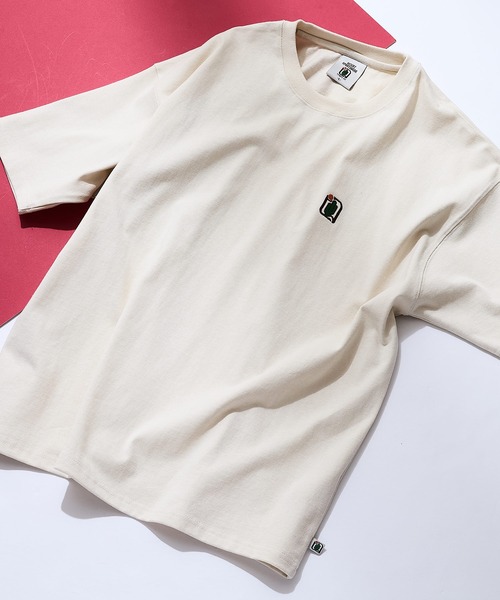 JEANS MATE(ジーンズメイト)の「【DESERT SPORTSWEAR:デザートスポーツウェア】ワンポイント 刺繍 Tシャツ(Tシャツ/カットソー・メンズ・ホワイト/ブラウン/ピンク/スミクロ/ブラック/サックスブルー/アイボリー・X-LARGE/MEDIUM/LARGE)」の20枚目の写真