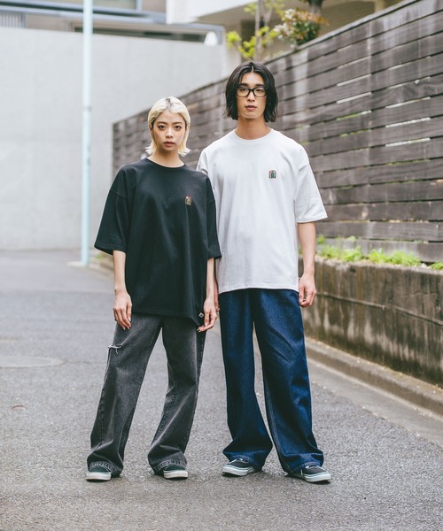 JEANS MATE(ジーンズメイト)の「【DESERT SPORTSWEAR:デザートスポーツウェア】ワンポイント 刺繍 Tシャツ(Tシャツ/カットソー・メンズ・ホワイト/ブラウン/ピンク/スミクロ/ブラック/サックスブルー/アイボリー・X-LARGE/MEDIUM/LARGE)」の17枚目の写真
