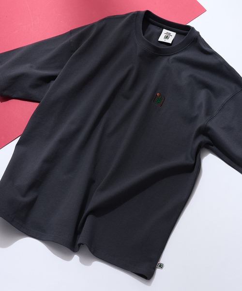 JEANS MATE(ジーンズメイト)の「【DESERT SPORTSWEAR:デザートスポーツウェア】ワンポイント 刺繍 Tシャツ(Tシャツ/カットソー・メンズ・ホワイト/ブラウン/ピンク/スミクロ/ブラック/サックスブルー/アイボリー・X-LARGE/MEDIUM/LARGE)」の22枚目の写真