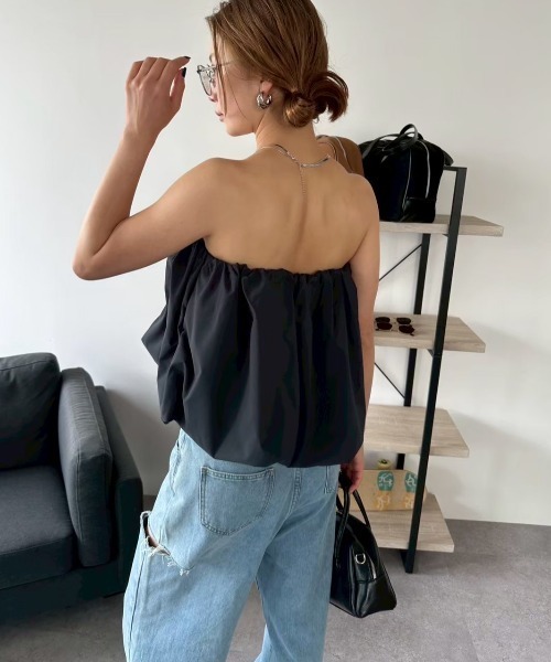 HANNE(アン)の「スラッシュボーイズデニム(デニムパンツ・レディース・ブルー・FREE)」の21枚目の写真