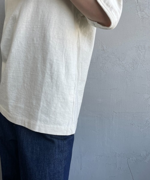 THE SHINZONE（ザ　シンゾーン）の「[THE SHINZONE/ザ シンゾーン] HOTEL BEIRA-MAR プリントTシャツ（Tシャツ/カットソー・レディース・キナリ/チャコールグレー・0）」の16枚目の写真